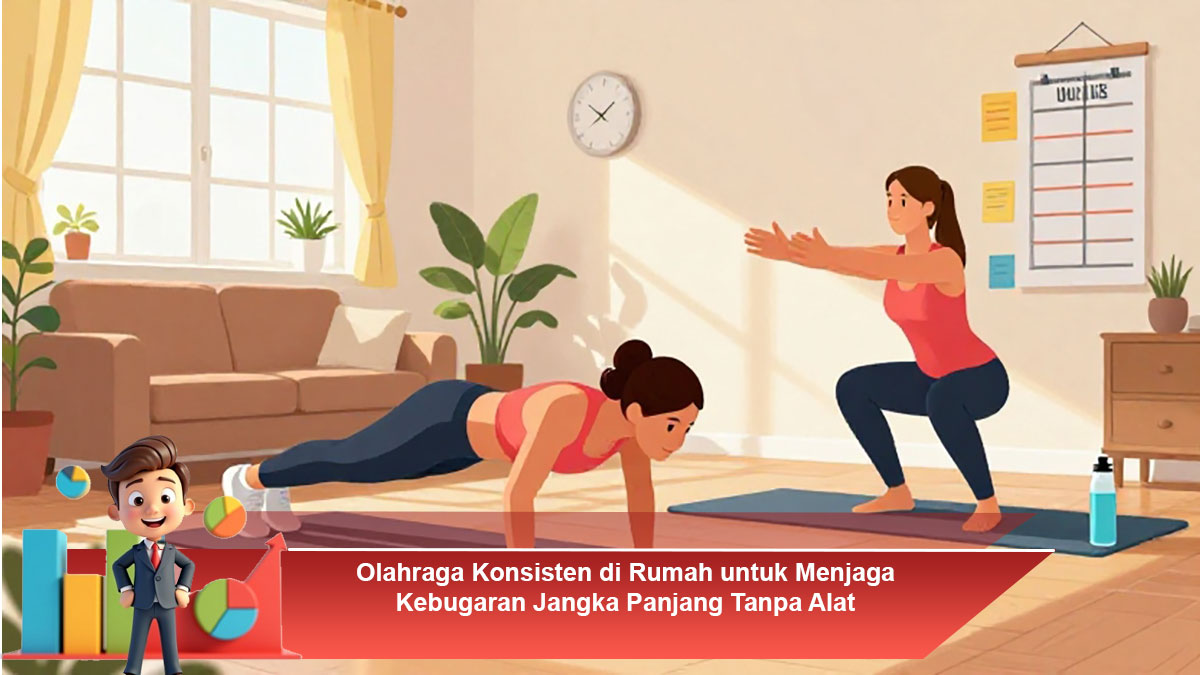 Olahraga-Konsisten-di-Rumah-untuk-Menjaga-Kebugaran-Jangka-Panjang-Tanpa-Alat