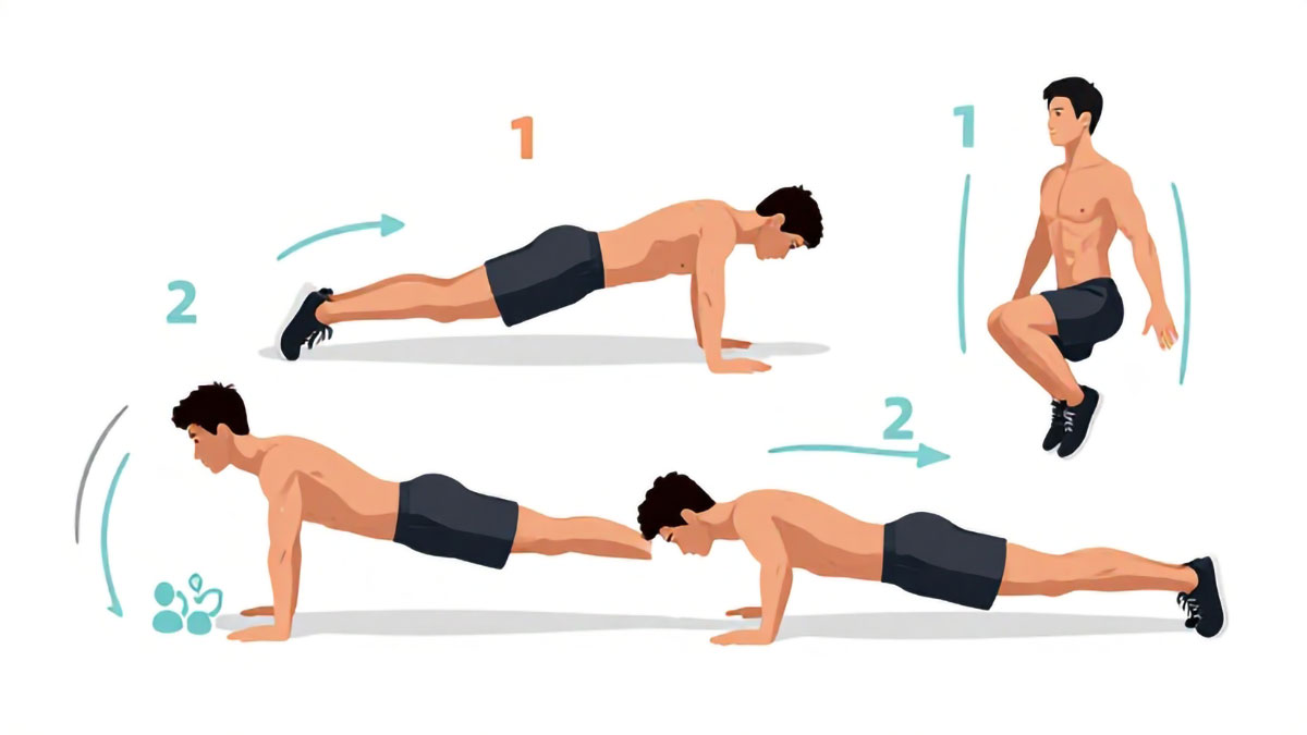 Cara-Melakukan-Gerakan-Burpees-Yang-Benar-Untuk-Membakar-Lemak-Seluruh-Tubuh-Secara-Cepat