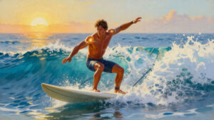 Manfaat-Olahraga-Surfing-Untuk-Kekuatan-Bahu-dan-Keseimbangan-Tubuh