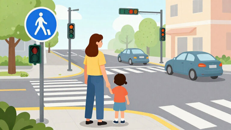 Cara-Mengajarkan-Anak-Cara-Menyeberang-Jalan-dengan-Aman